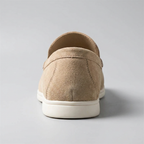 Mocassim Regent Beige bege, vista traseira