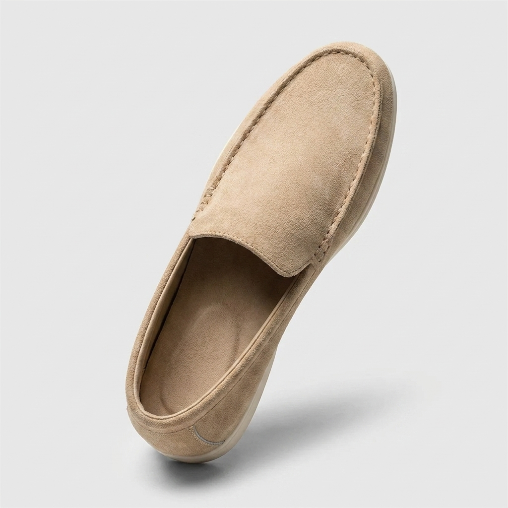 Mocassim Regent Beige bege, palmilha interna