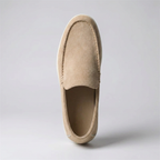 Mocassim Regent Beige bege, visto de cima