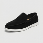 Mocassim Regent Black preto, vista em três quartos