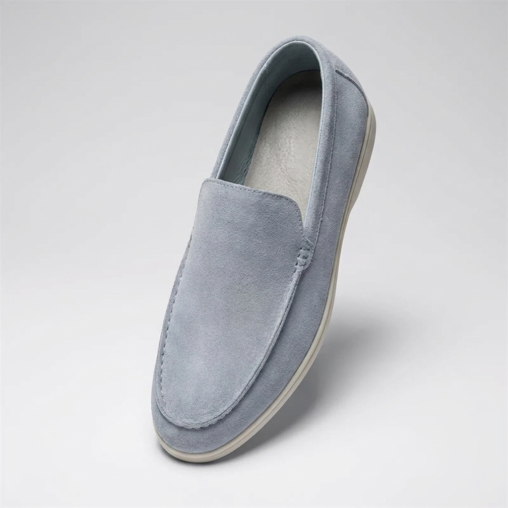 Mocassim Regent Blue azul, palmilha interna