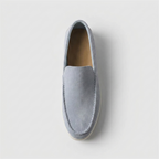 Mocassim Regent Blue azul, visto de cima