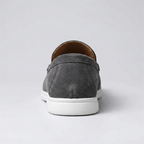 Mocassim Regent Grey cinza, vista traseira
