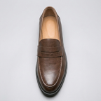 Loafer Masculino Eton Brown marrom, interior e palmilha
