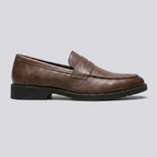 Loafer Masculino Eton Brown marrom, vista lateral