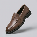 Loafer Masculino Eton Brown marrom, frente e solado