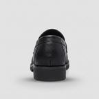 Loafer Masculino Eton Black preto, vista traseira