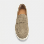 Loafer Masculino Mayfair Light Grey greige, interior e palmilha