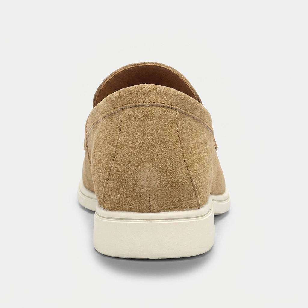 Loafer Masculino Mayfair Sand areia, vista traseira