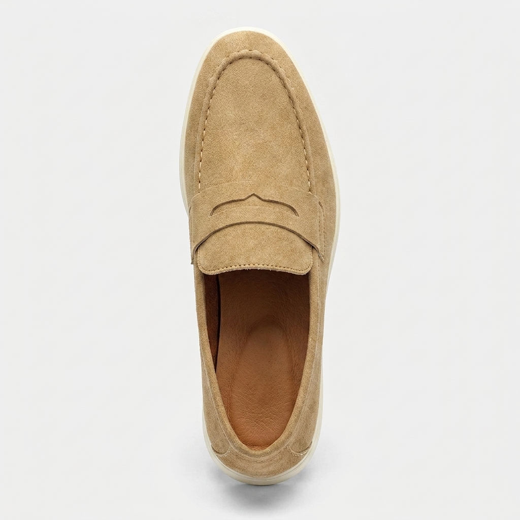 Loafer Masculino Mayfair Sand areia, interior e palmilha