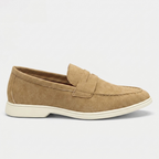 Loafer Masculino Mayfair Sand areia, vista lateral