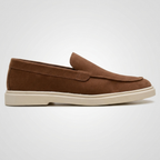 Mocassim Masculino Regent Brown - vista lateral