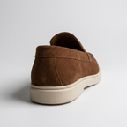 Mocassim Masculino Regent Brown - vista traseira