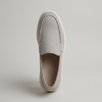 Mocassim Masculino Regent Light Grey visto de cima