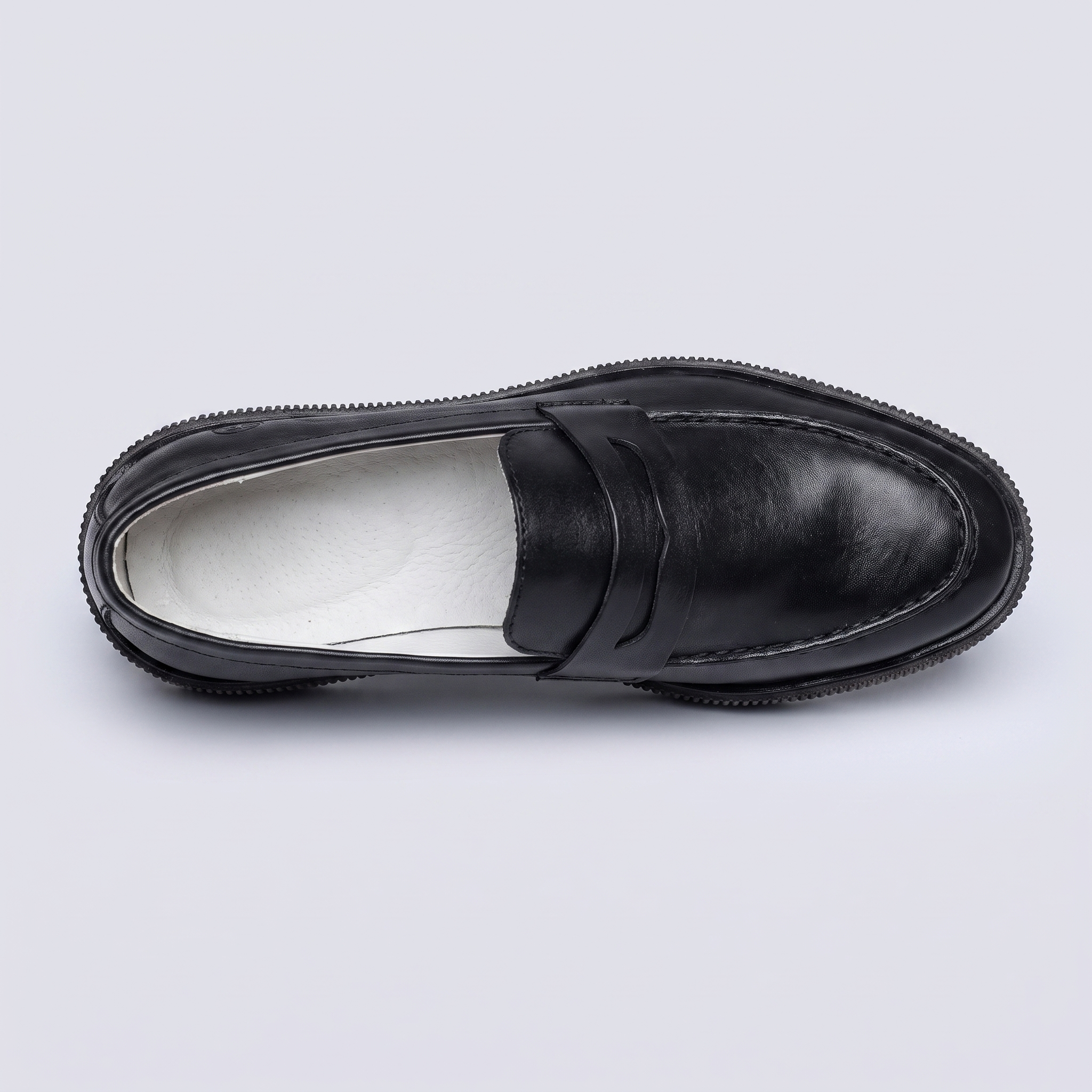 Palmilha interna do Mocassim Masculino Trotter Midnight