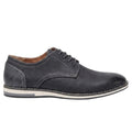 Sapato Derby Stallion Grey cinza, vista lateral