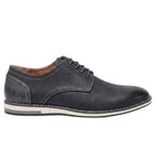 Sapato Derby Stallion Grey cinza, vista lateral